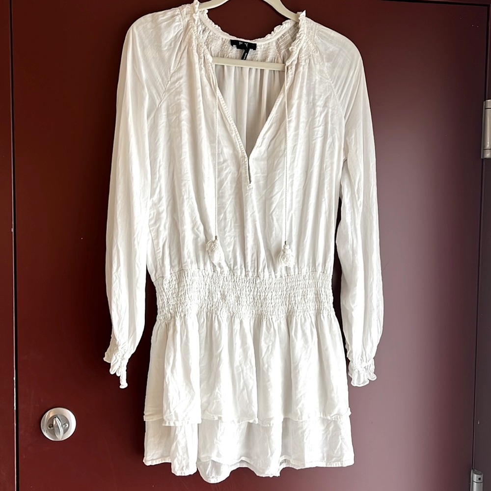 PAIGE smock mini dress